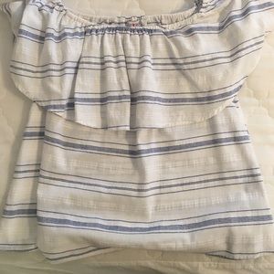 Off the Shoulder White Top!